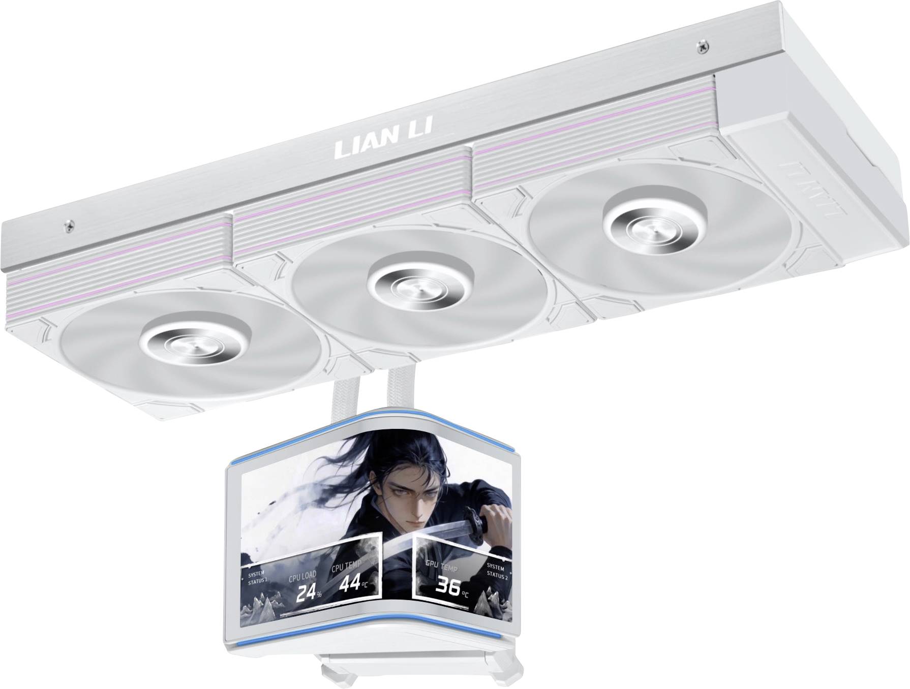 Lian Li HydroShift II OLED Curved 360 UNI FAN P28 PC-waterkoeling