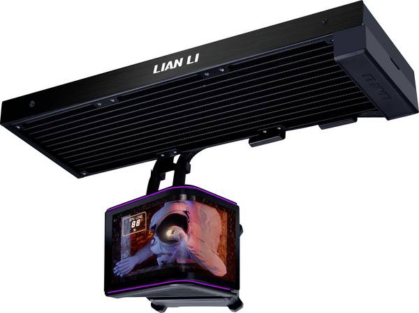 Lian Li HydroShift II OLED Curved 360 Fanless PC vodeno hlađenje