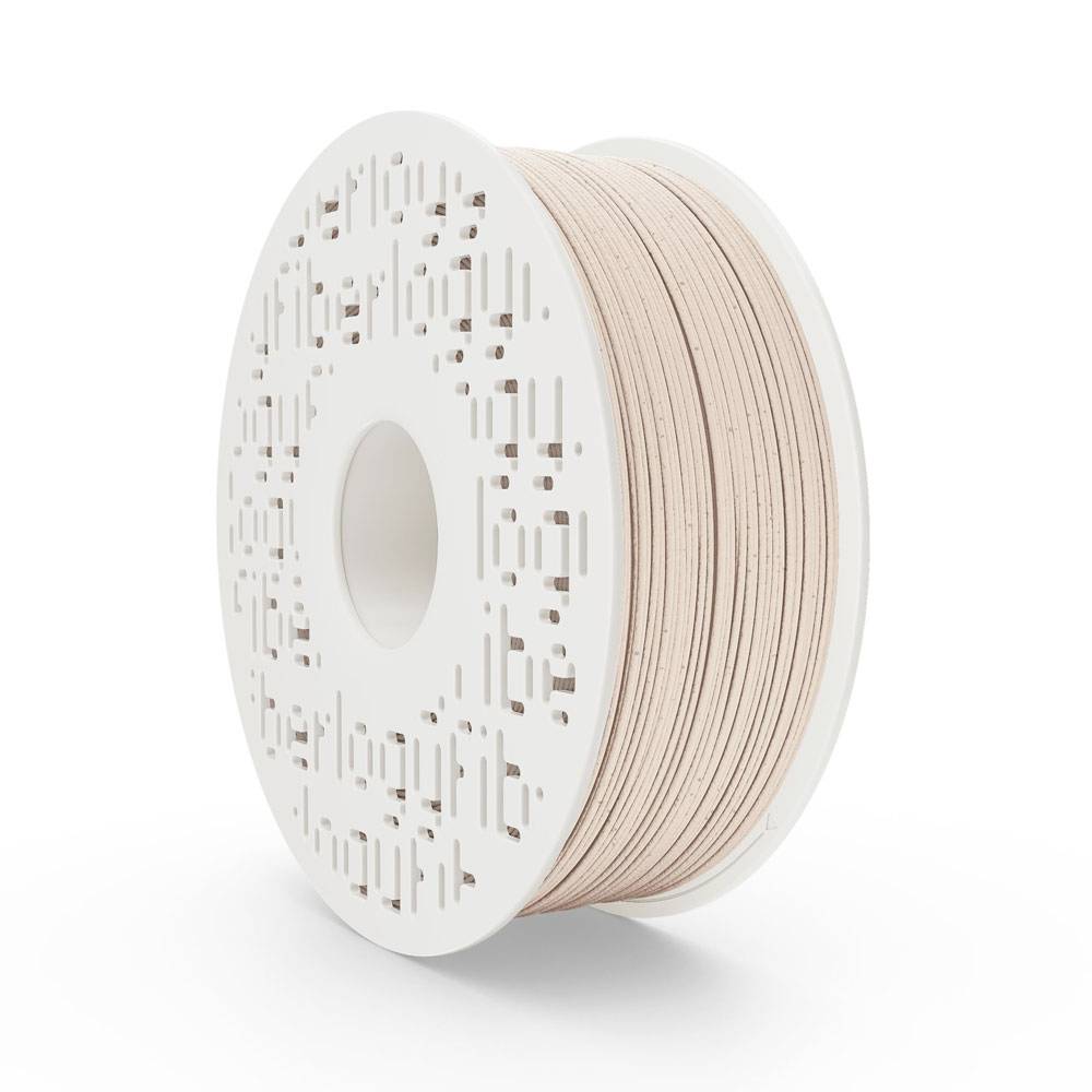 Fiberlogy 3S-PLAFWOOD-WHITE-100-175 FiberWood Filament PLA Compound Houtachtig uiterlijk, Makkelijk te schuren, Goede verfhechting 1.75 mm 1000 g Wit 1 stuk(s)