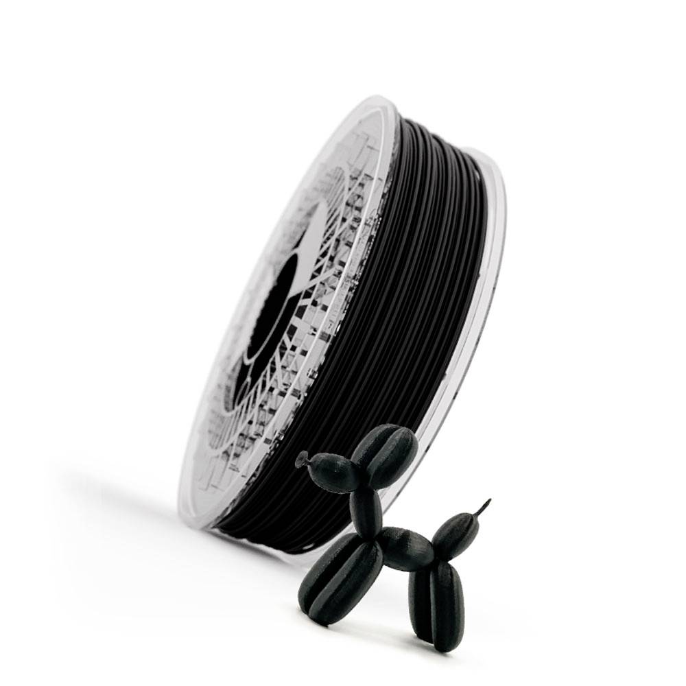 Recreus FB175500 Filaflex 82A Filament TPU, Flexibel filament Flexibel, Geurarm, Chemisch bestendig 1.75 mm 500 g Black, Zwart 1 stuk(s)