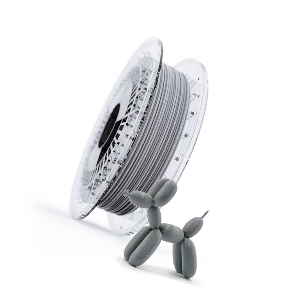 Recreus FSI175500 Filaflex 82A Filament TPU, Flexibel filament Flexibel, Geurarm, Chemisch bestendig 1.75 mm 500 g Grey, Grijs 1 stuk(s)