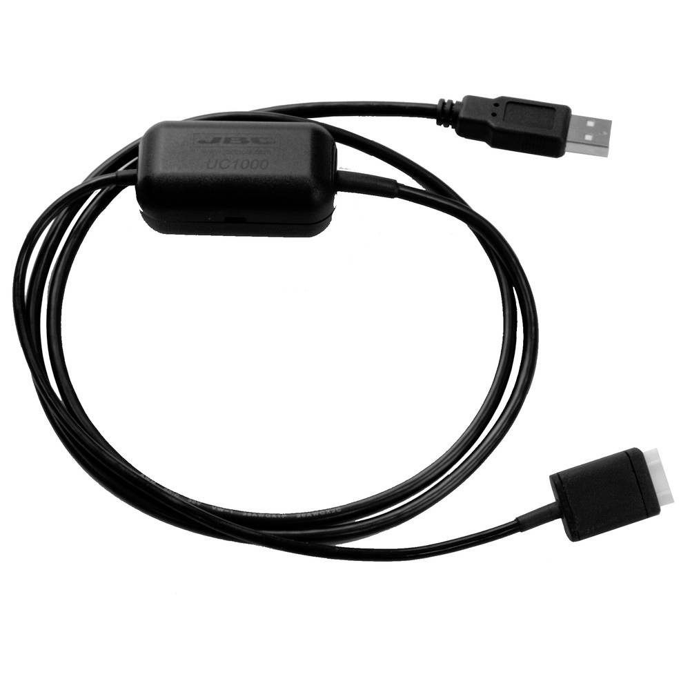 Crni USB kabel s ugrađenim JETEC JRC7000 modulom, završava s USB-A utičnicom i malim konektorom na drugom kraju.
