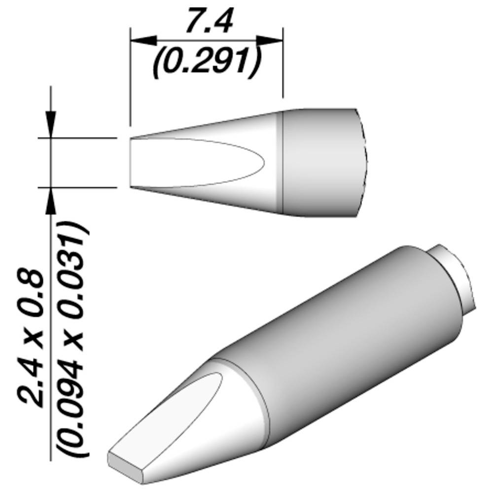 JBC Tools C245159E Soldeerpunt Beitelvorm Inhoud: 1 stuk(s)