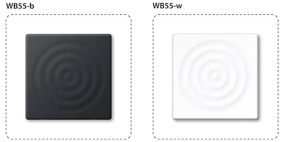 Smart Things Inductie lader 15 W  WallBase 55 Magnetic Wirele WB55 w Uitgangen Qi-standaard Wit