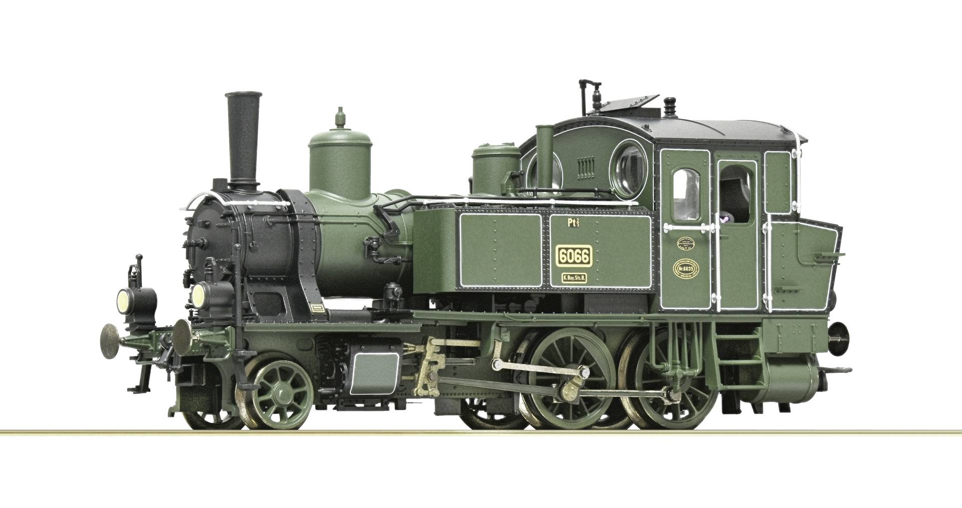 Roco 7100037 H0 RO stoomlocomotief geslacht PT 2/3 (DC)