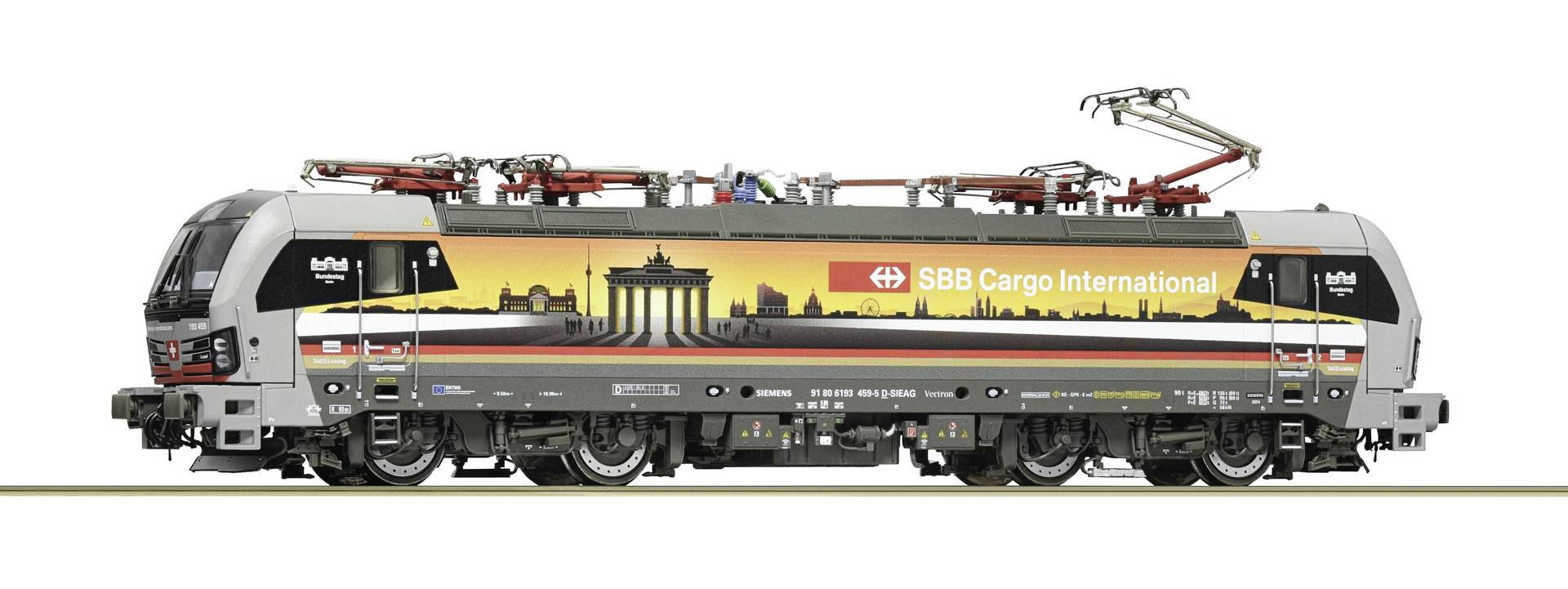 Roco 7520065 H0 elektrische locomotief 193 459-5 &bdquo;Duitslandpiercer&rdquo; (AC)