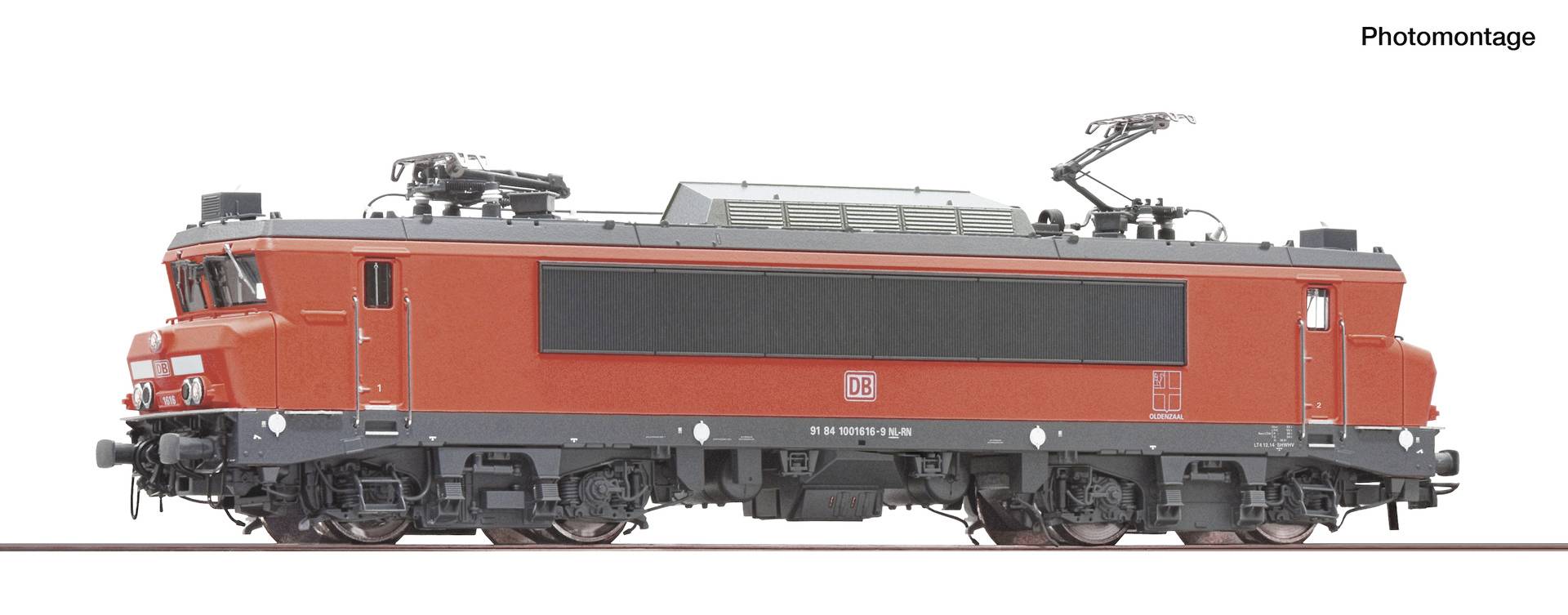 Roco 7500197 H0 elektrische locomotief 1616 (DC) Elektrische locomotief van de Deutsche Bahn (DB Cargo Nederland)