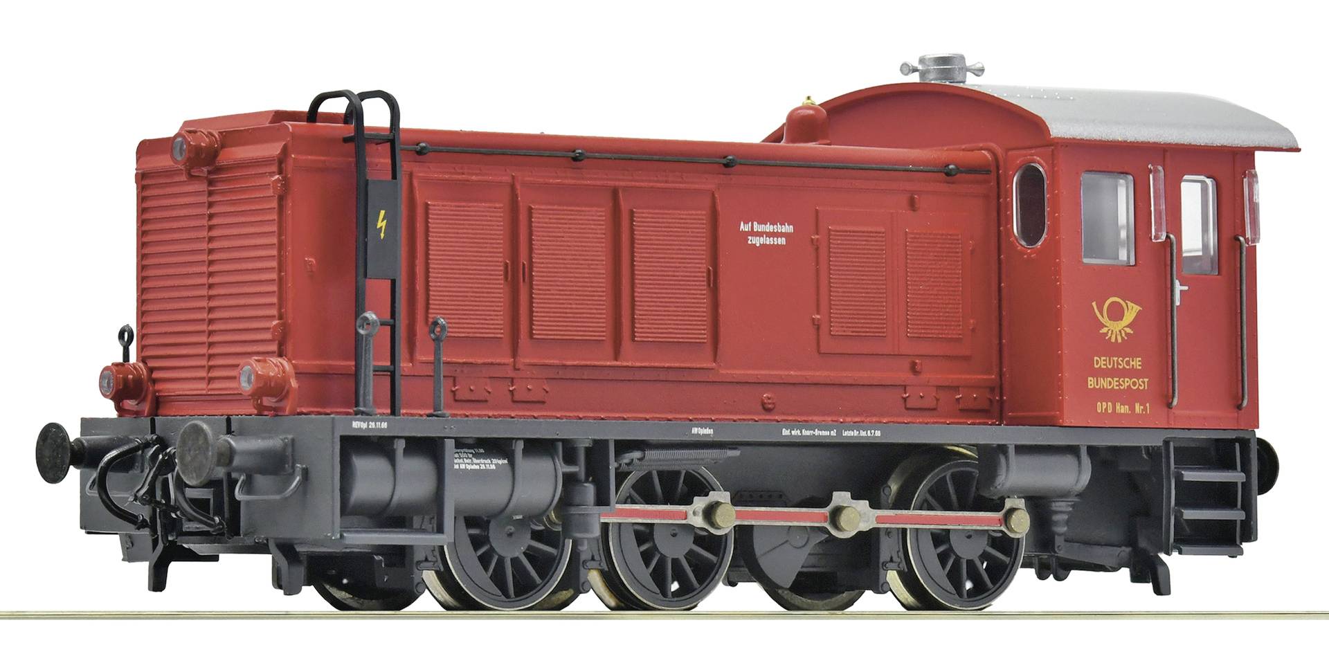 Roco 7300083 H0 diesellocomotief nr. 1 (DC)