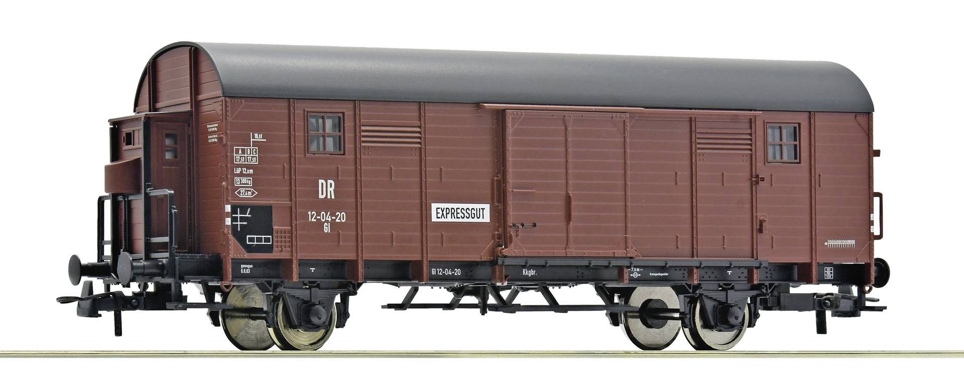 Roco 6600262 Goederenwagen DC Overdekte goederenwagon &bdquo;Expressgut&rdquo;, genus Gl, de Deutsche Reichsbahn