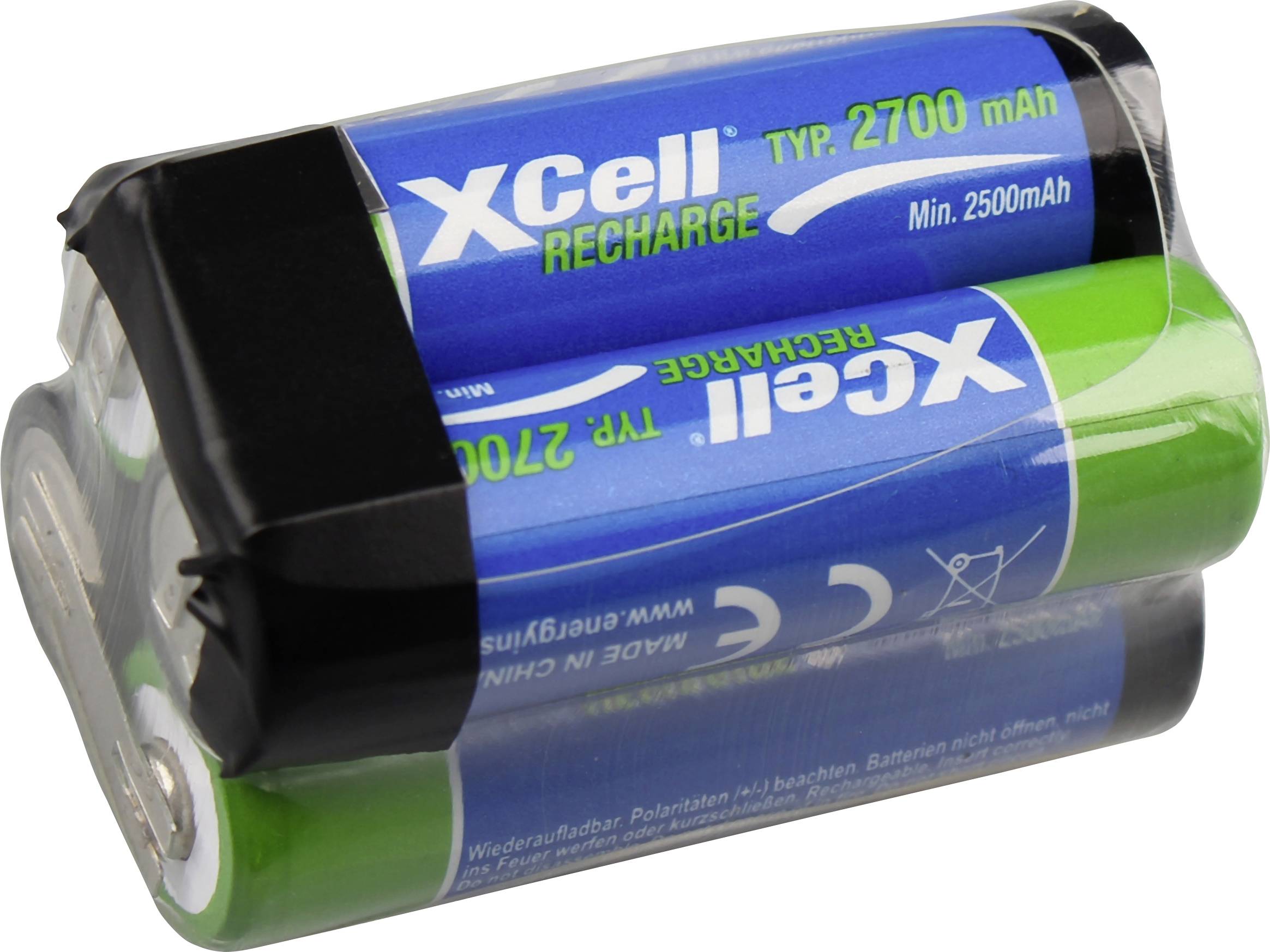 XCell Accupack Aantal cellen: 4 Batterijgrootte: AA (penlite) NiMH 4.8 V 2700