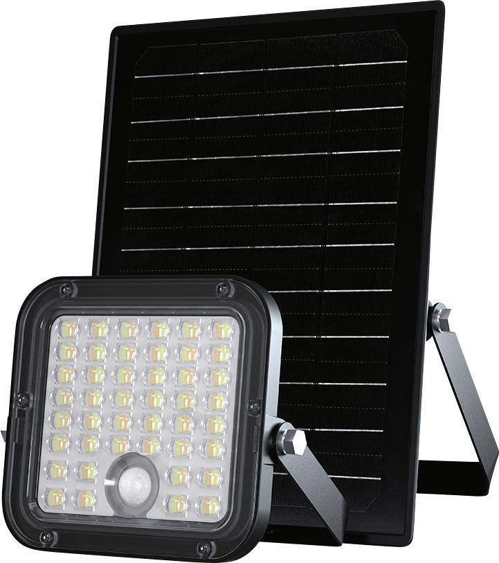 V-TAC VT-432CCT 24277 Schijnwerper op zonne-energie Lichtkleur (naam): Neutraalwit, Wit