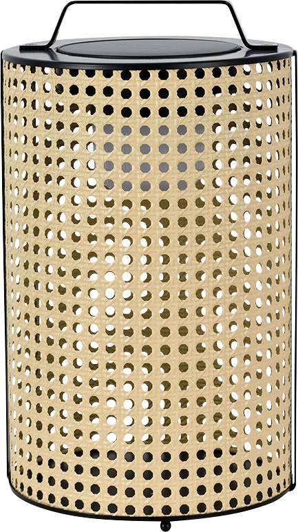 V-TAC 24287 VT-84043 Tuinlamp op zonne-energie LED 1.2 W Hout, Zwart
