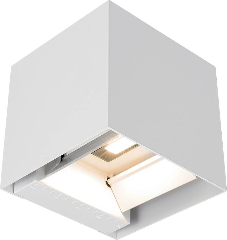 V-TAC VT-409CCT-W 24063-1 Wandlamp op zonne-energie met bewegingsmelder LED 9 W Wit