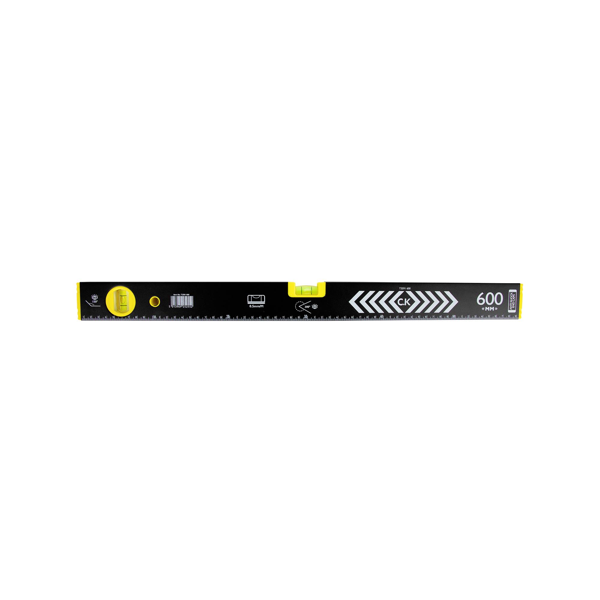C.K T3591 600 Metalen waterpas 600 mm