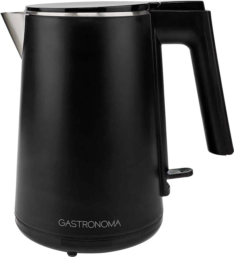 Gastronoma 18130004 Waterkoker Aantal/Volume: 1 l Zwart