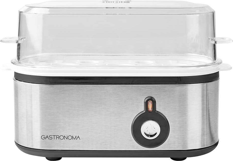 Gastronoma 18270101 Eierkoker Zwart, Grijs