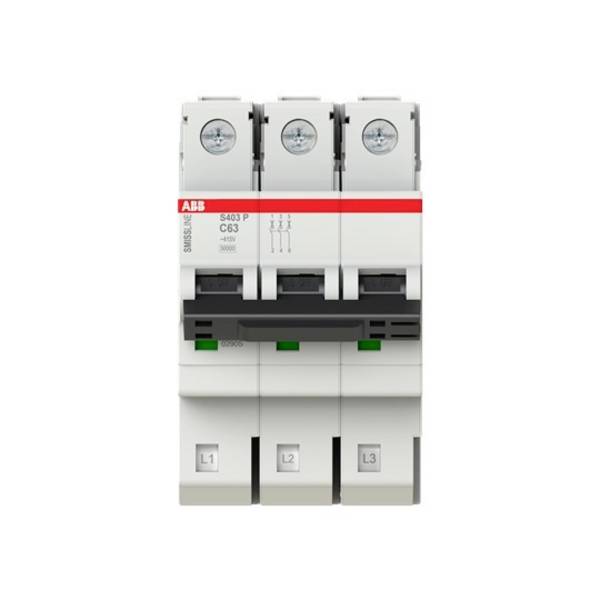 ABB 2CCG000394R0001 S403P-C63 zaštitna sklopka za vodove     63 A  415 V
