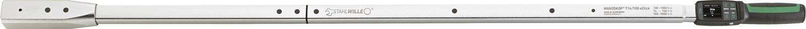 Stahlwille MANOSKOP 714/100 eClick 96500100 Momentsleutel Kalibratie (ISO) 22 x 28 mm 10 - 1000 Nm
