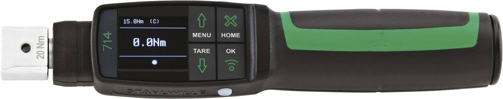 Stahlwille MANOSKOP 714/2 eClick 96500902 Momentsleutel Kalibratie (ISO) 9 x 12 mm 2 - 20 Nm
