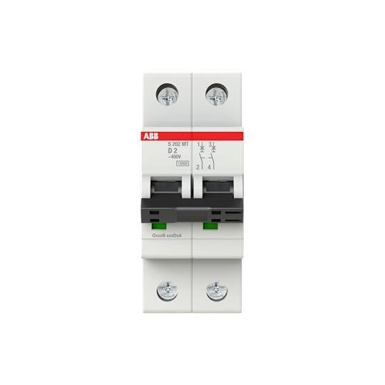 ABB 2CDS272445R0021 S202MT-D2 automatski osigurač 2 A 400 V-0