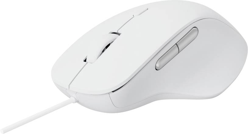 Rapoo N500 Muis Kabelgebonden Wit 4 Toetsen 3600 dpi