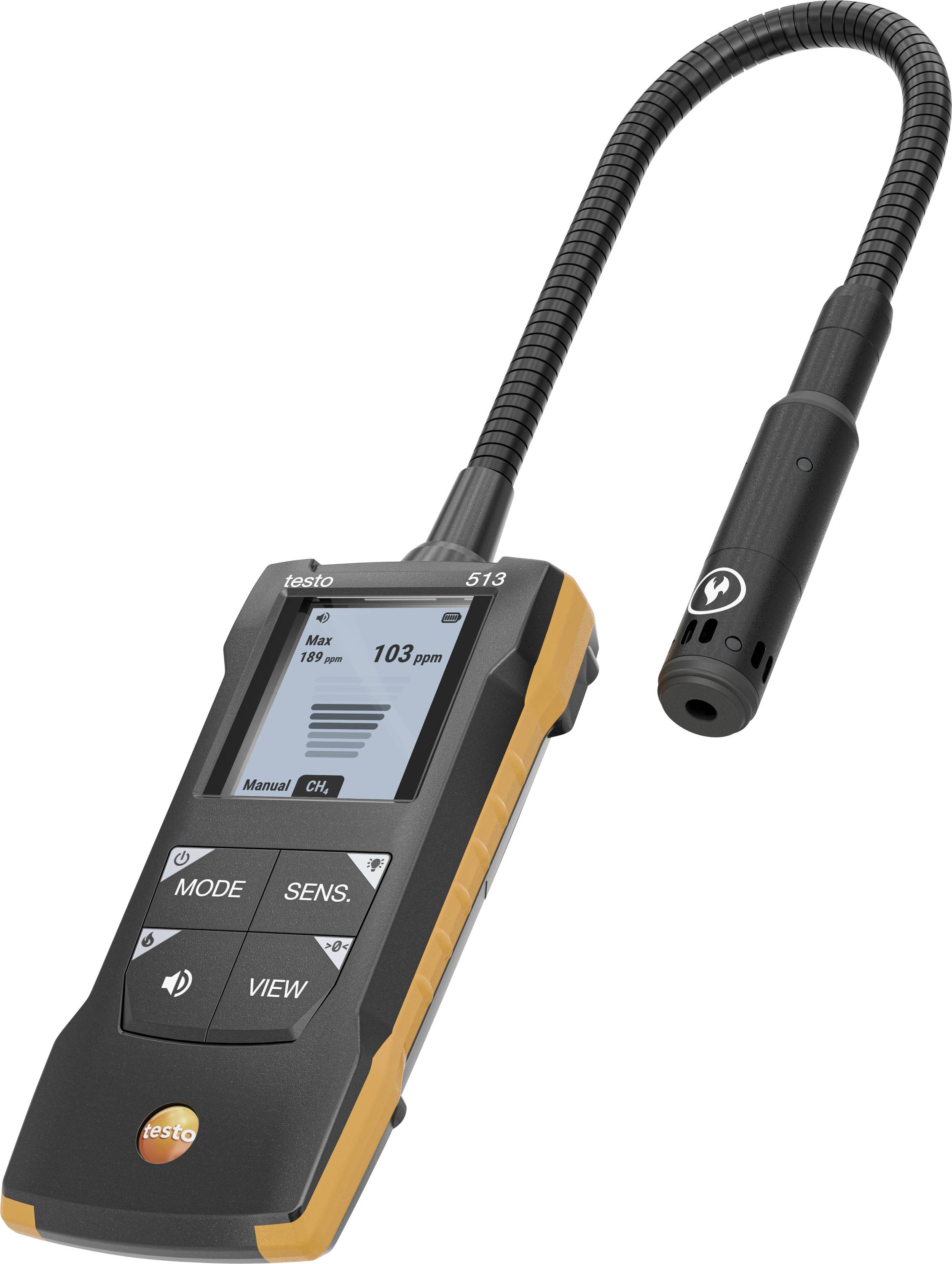 Testo 513 Gaslekdetector 0.0001 - 1 %