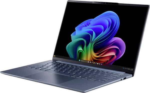 Acer Notebook Swift Go 14 AI OLED 35.6 cm (14 palac) WUXGA 355 16 GB RAM 512 GB SSD njemačka, qwertz Intel Intelova grafika plava boja NX.JZSEG.009