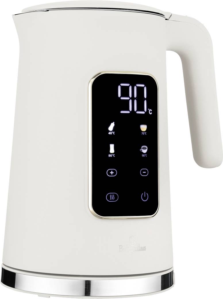 BerlingerHaus Waterkoker BPA-vrij, CoolTouch-behuizing, Digitale timer, LC-display, Instelbare temperatuur, Oververhittingsbeveiliging Aantal/Volume: 1.7 l