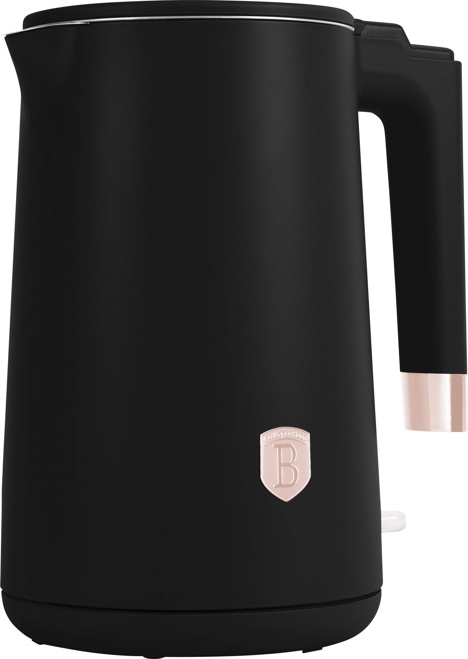 BerlingerHaus BH-9578 Waterkoker CoolTouch-behuizing Aantal/Volume: 1.7 l Zwart, Roze
