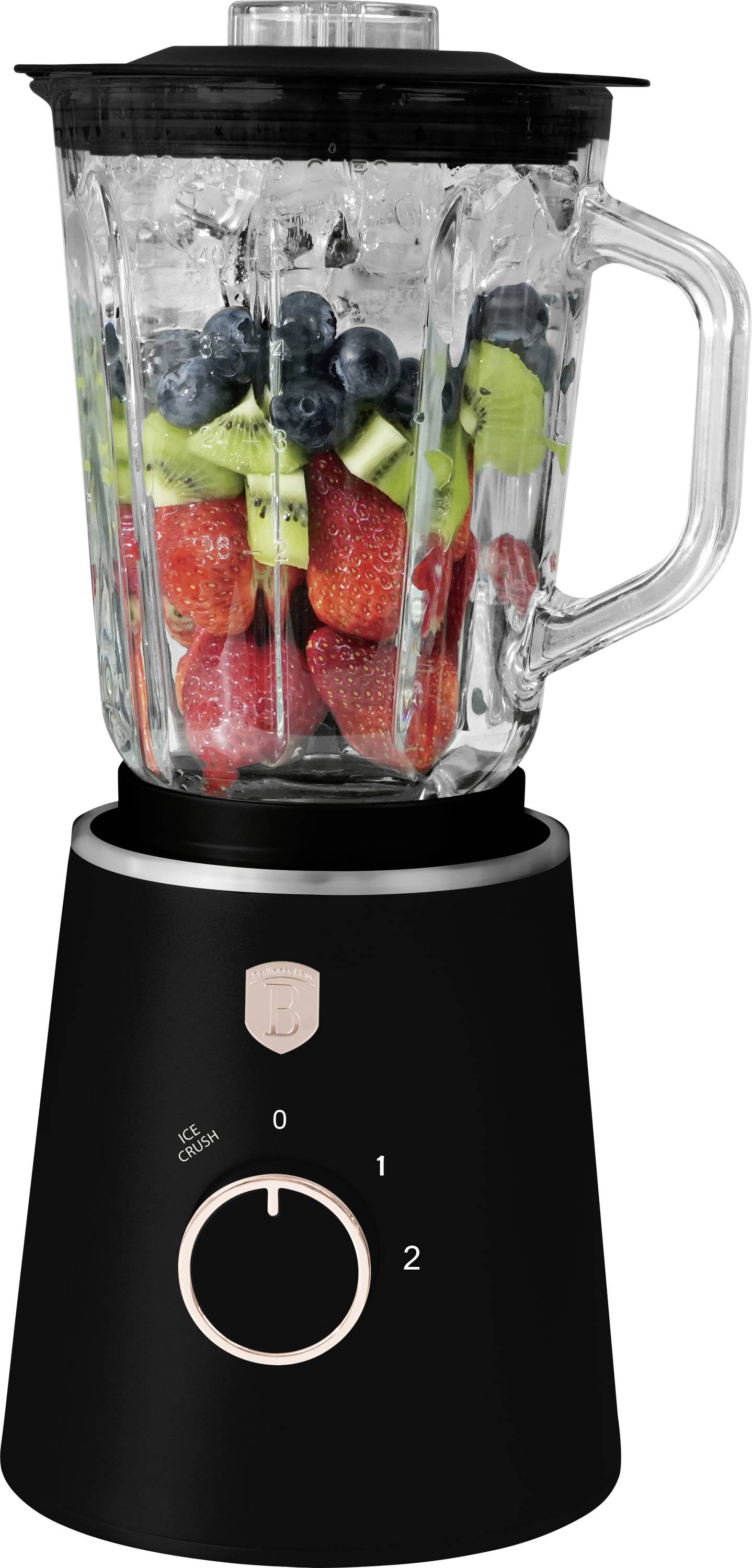 BerlingerHaus BH9821 Blender 1000 W Zwart, Roze