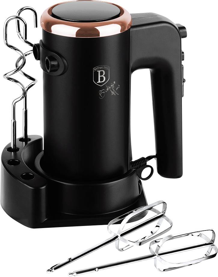 BerlingerHaus BH9475 Handmixer 300 W Zwart, Roze