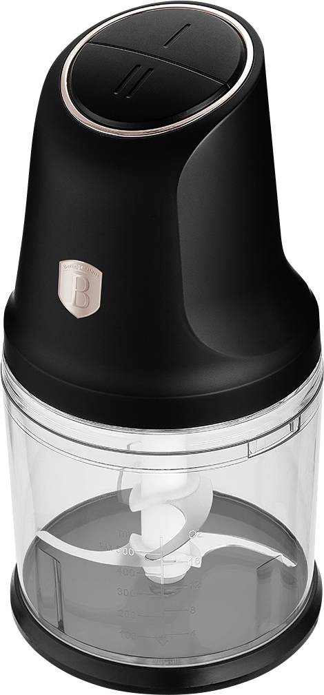 BerlingerHaus BH9886 Hakmachine 300 W Zwart, Rose gold