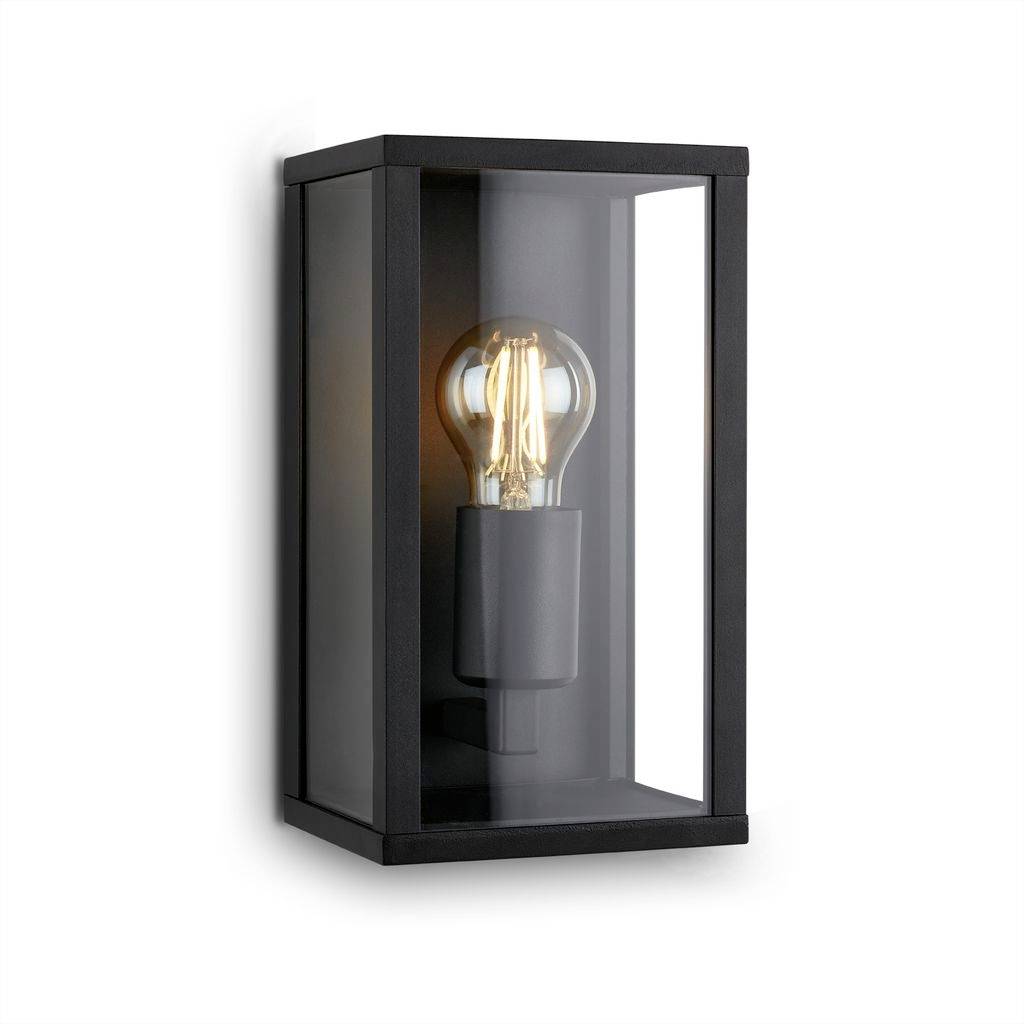 Briloner LUANDA 3638015 Buitenlamp (wand) E27 12 W Zwart