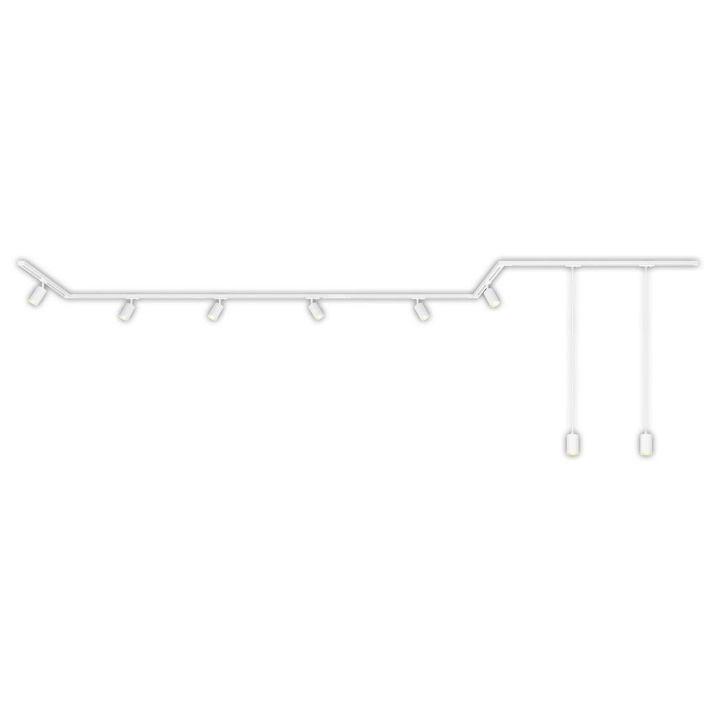 Briloner Compleet railsysteem 1-fasig GU10 Wit