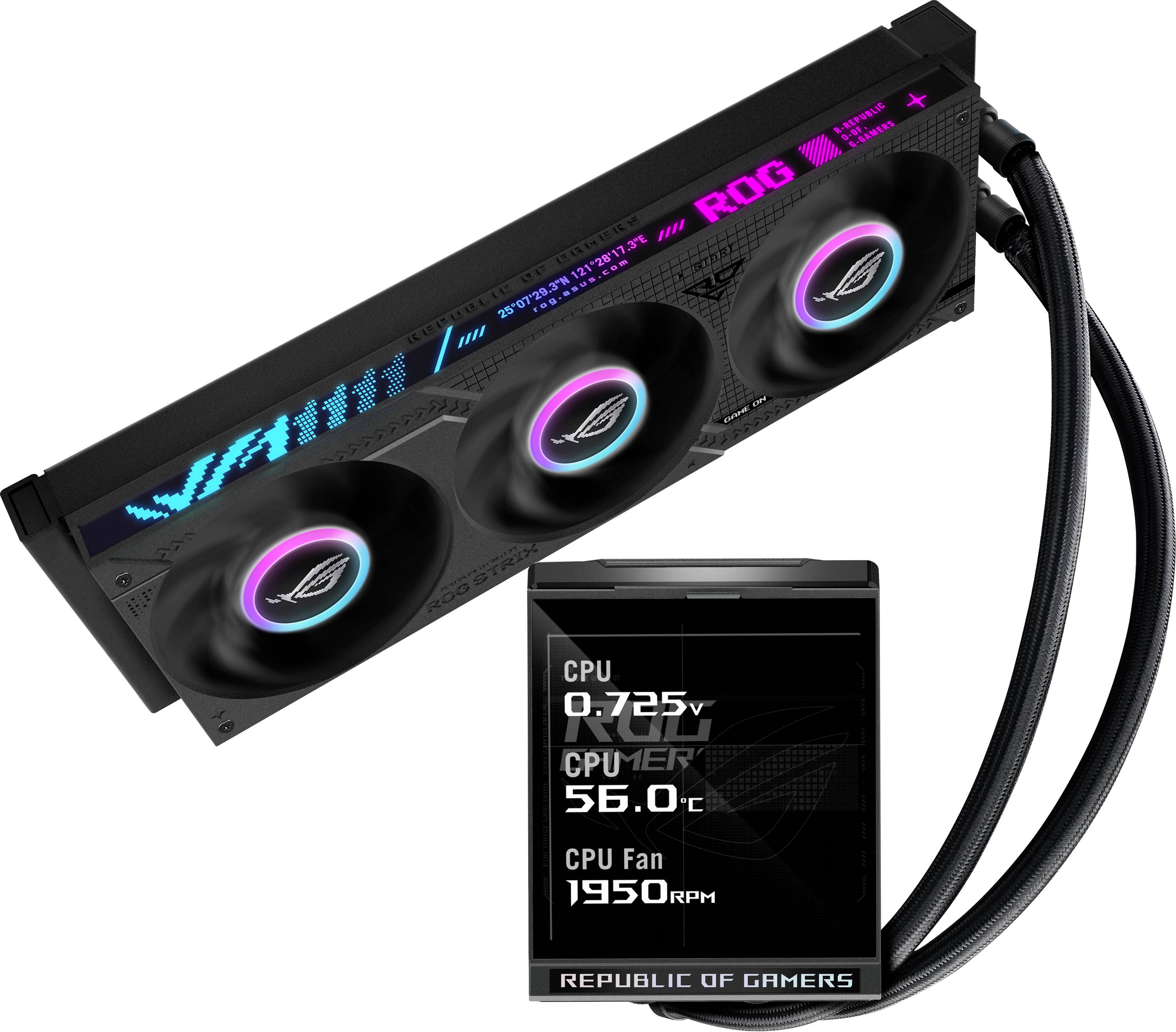 Asus ROG Strix LC IV 360 ARGB LCD Waterkoelingskit