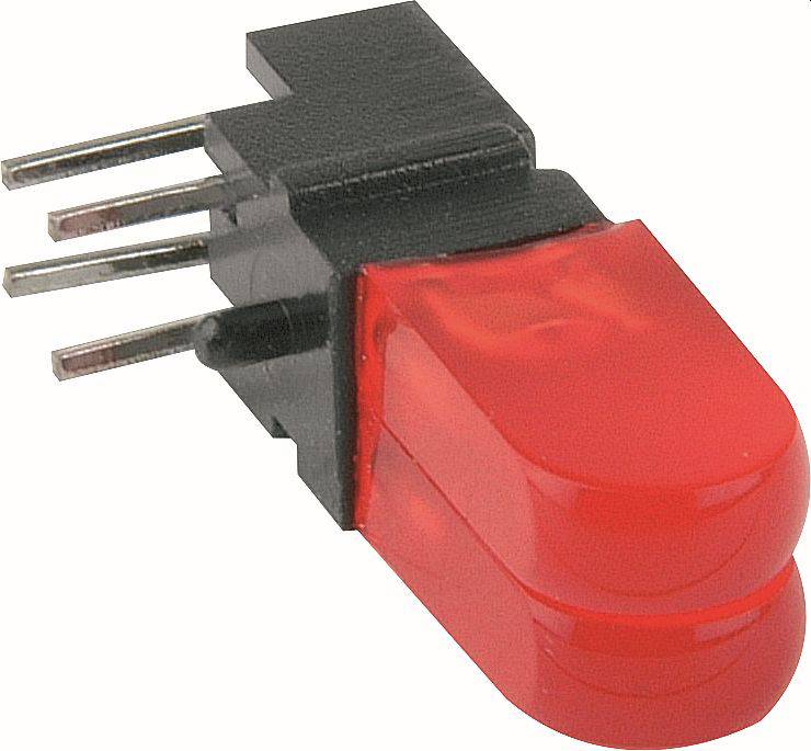 Mentor LED-module Rood 2.5 x 5 mm 80 mcd 20 mA 2 V