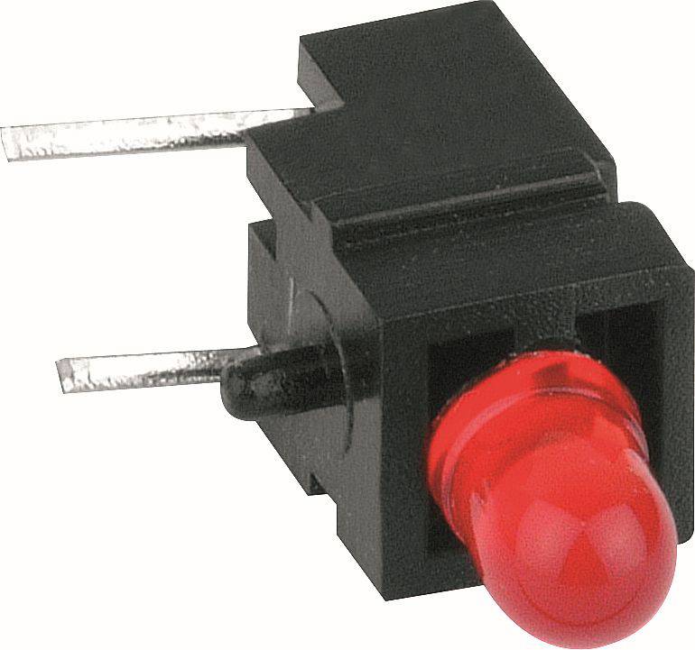 Mentor Bedrade LED Groen 3 mm 20 mcd 40 &deg; 20 mA 2.2 V