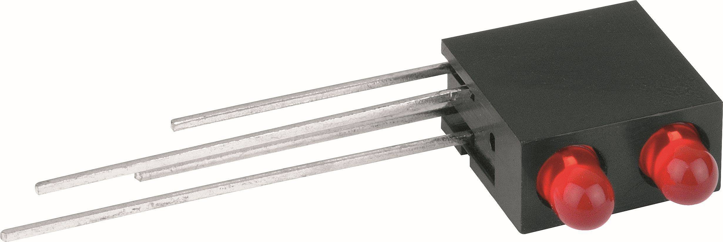 Mentor LED-module Groen 3 mm 20 mcd 20 mA 2.2 V