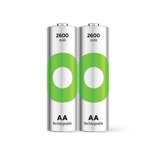GP  mignon (AA) akumulator NiMH 2600 mAh 1.2 V 2 St.
