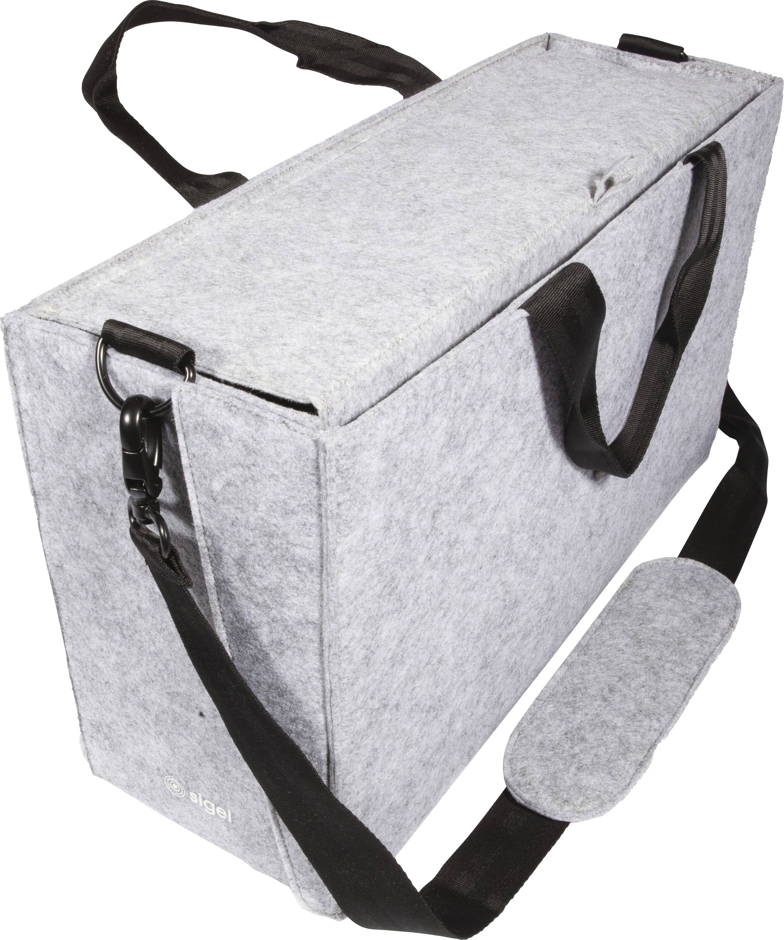 Sigel Desk Sharing Bag Workspace M/L 45 x 28 x 15 cm Laptoptas Geschikt voor max. (laptop): 40,6 cm (16) Lichtgrijs