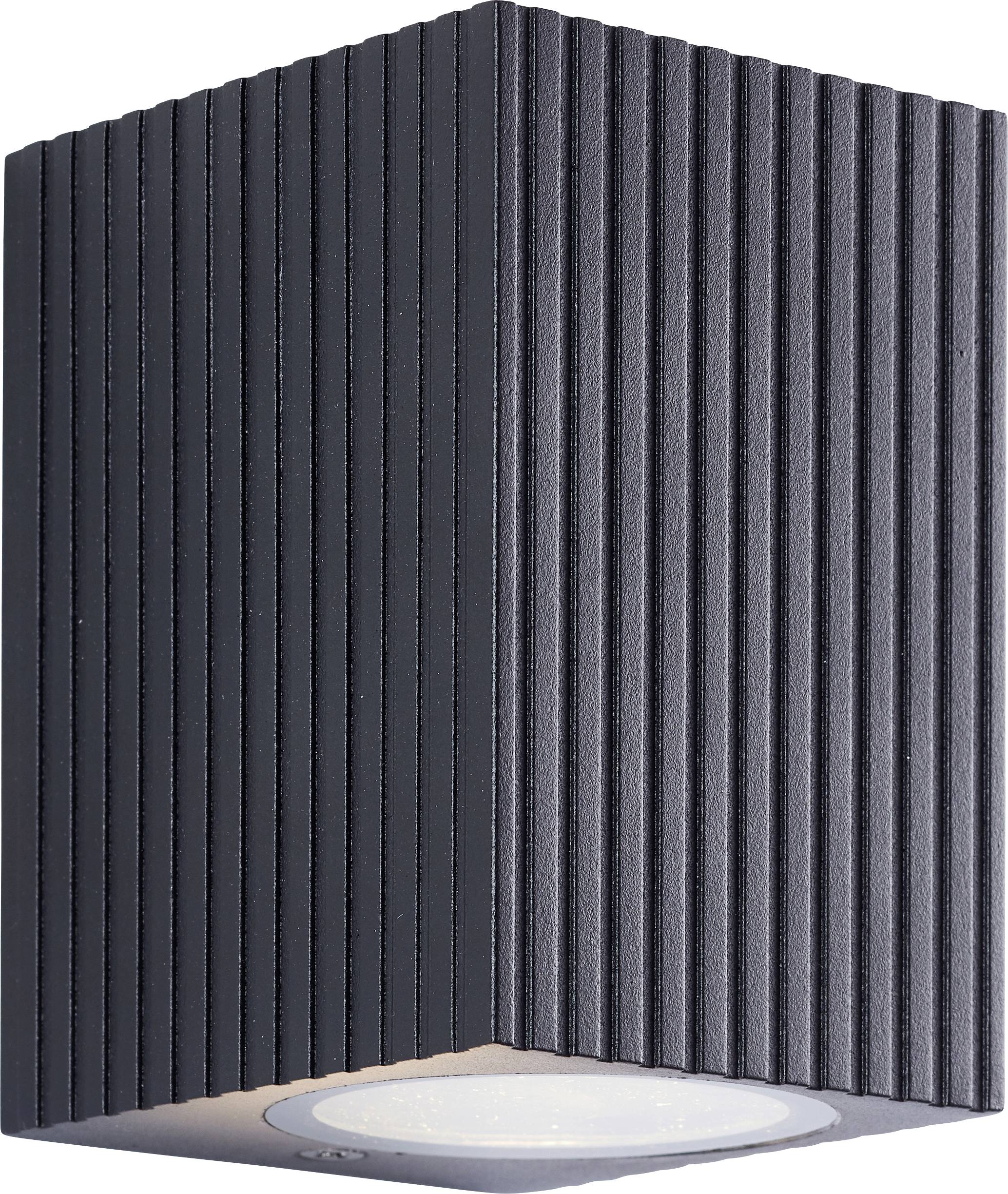 Brilliant Au&szlig;enwandleuchte 40915/06 LED-buitenlamp (wand) LED GU10 10 W Zwart