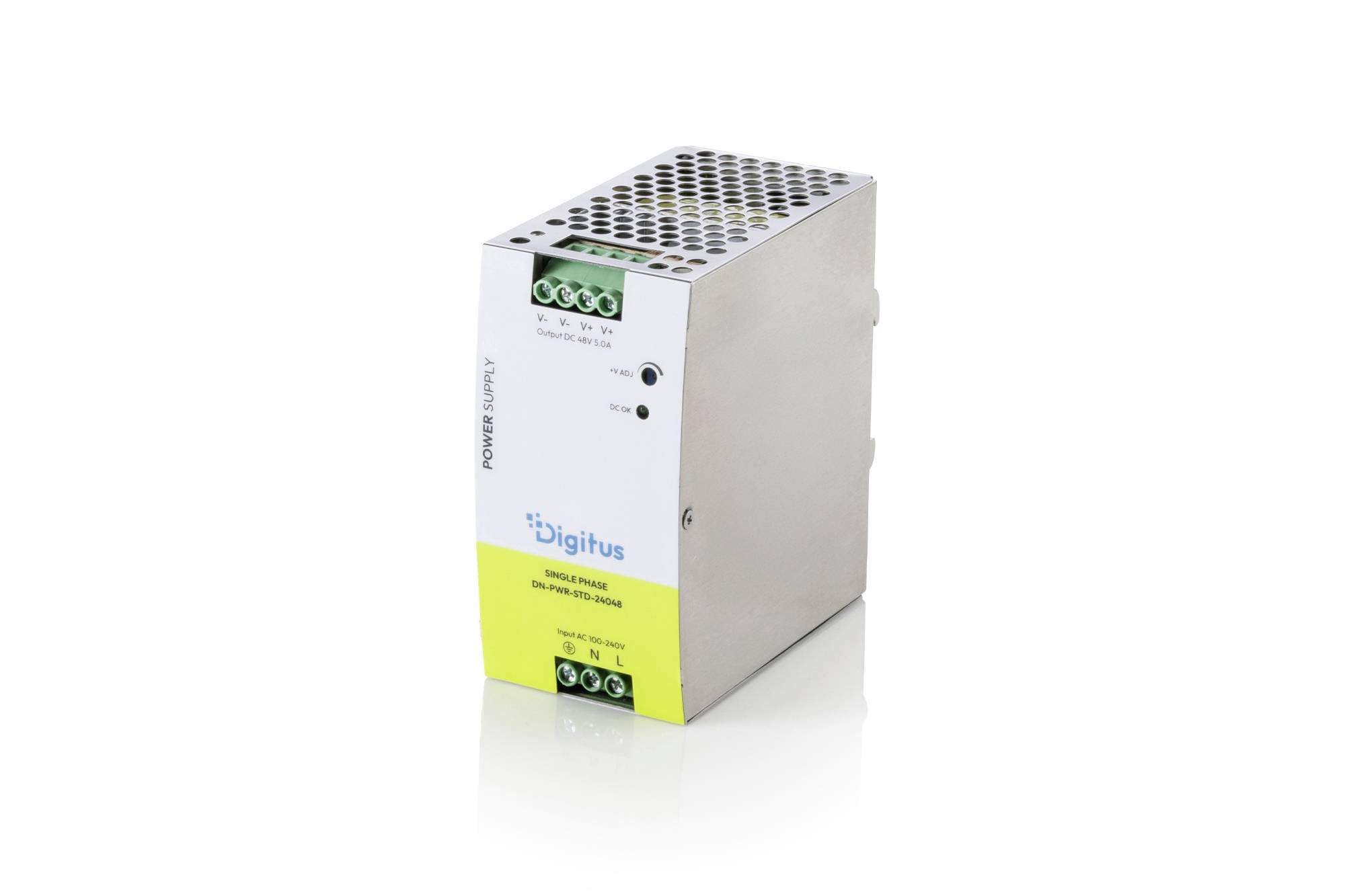 Digitus DN-PWR-STD-24048 Industri&euml;le netvoeding 48 V/DC 5 A 240 W Inhoud 1 stuk(s)