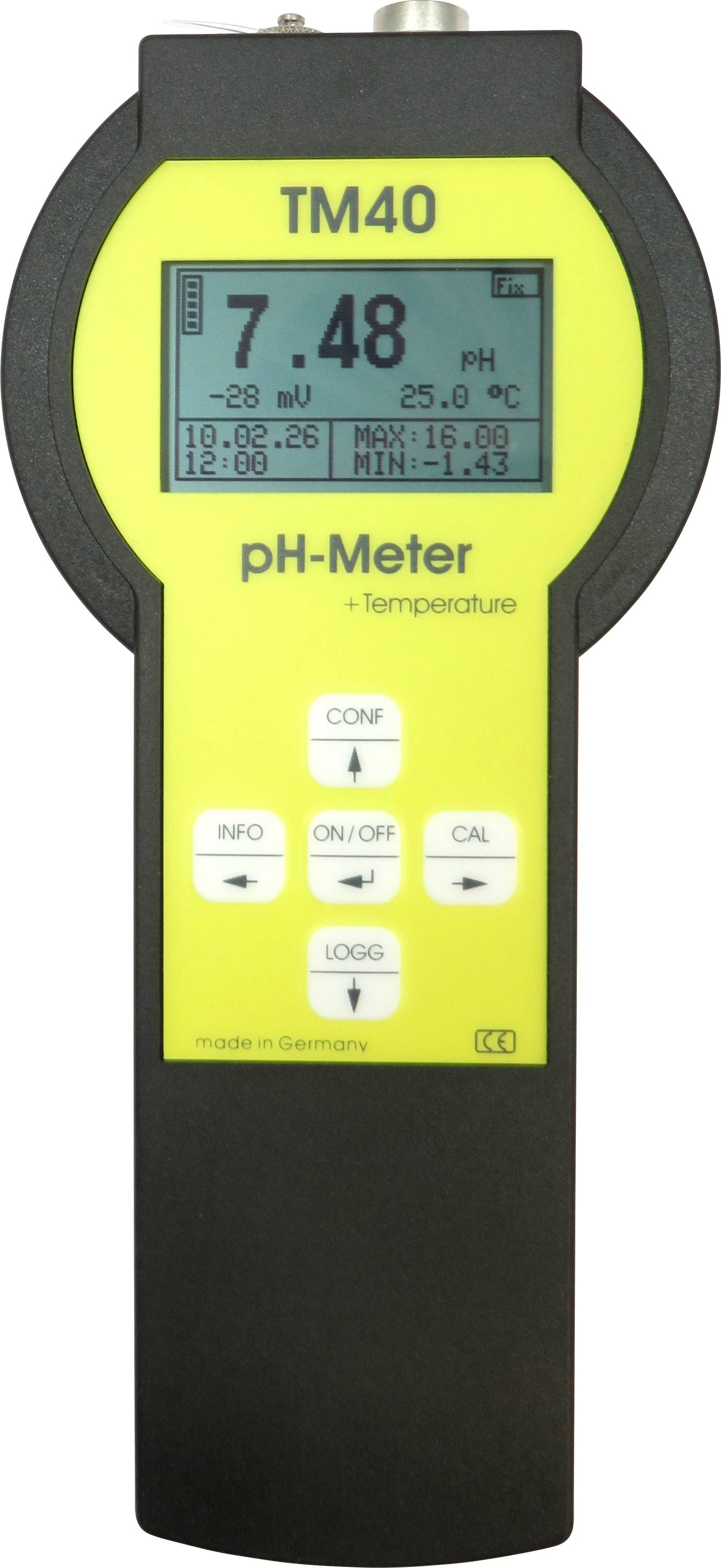 SM TM40 Combimeter pH-waarde, Redox (ORP), Temperatuur