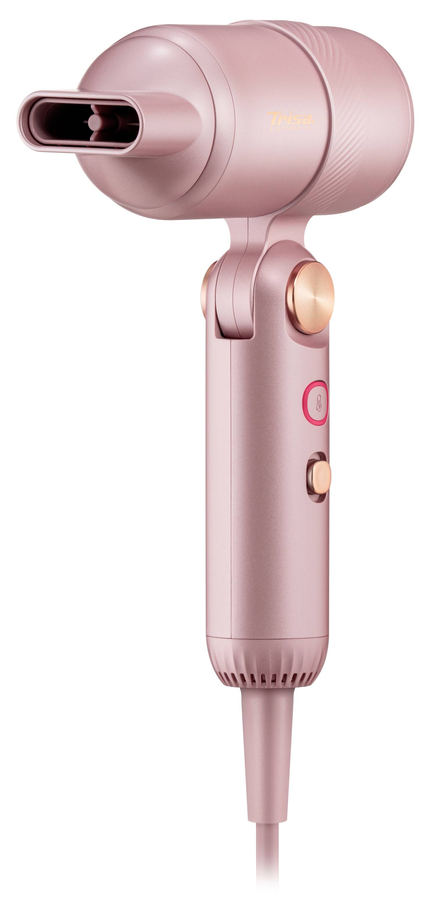 Trisa Ionic-T Blush Haardroger Pink