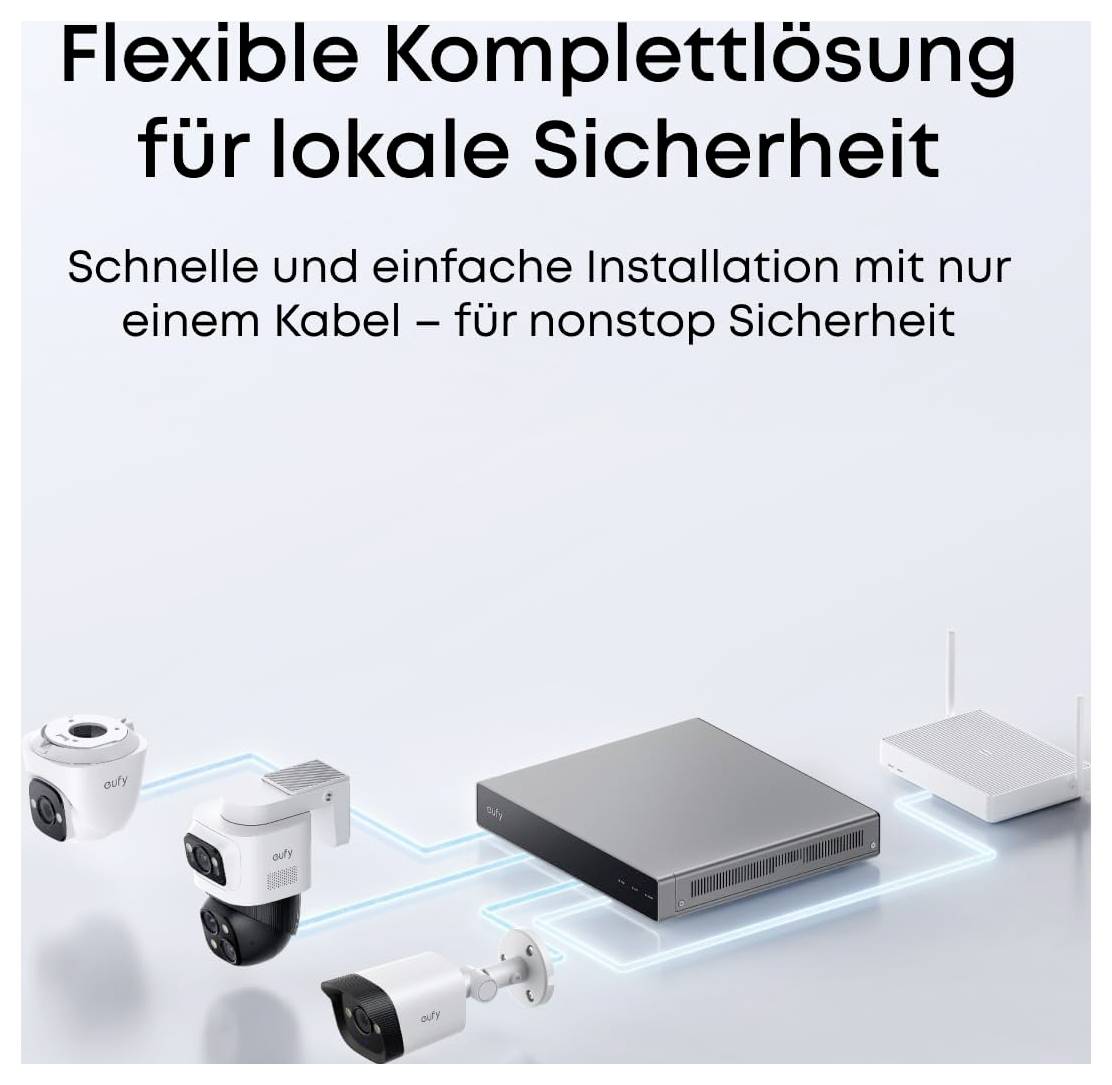 Fleksibilno potpuno rješenje za lokalnu sigurnost<br><br>Brza i jednostavna instalacija sa samo jednim kablom – za neprekidnu sigurnost