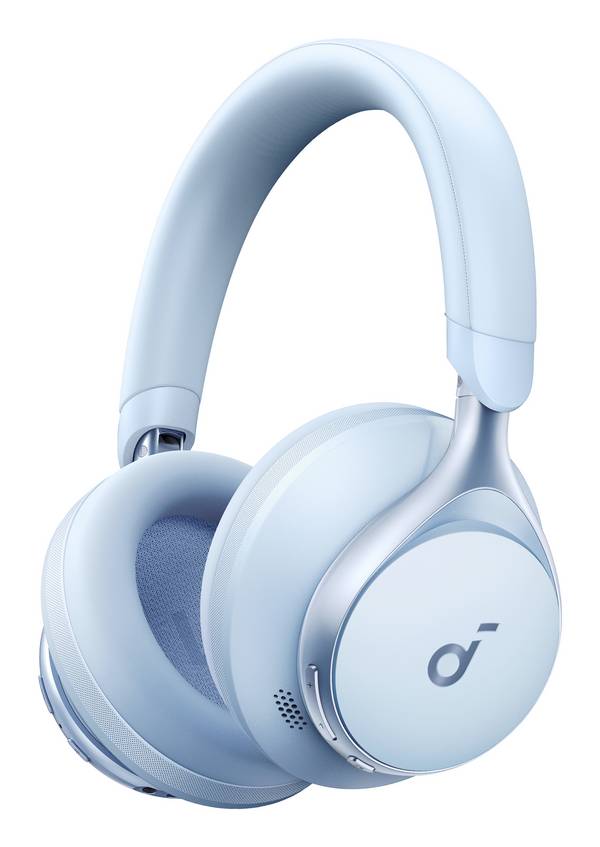Anker Soundcore Space One On Ear slušalice Bluetooth®, žičani stereo plava boja