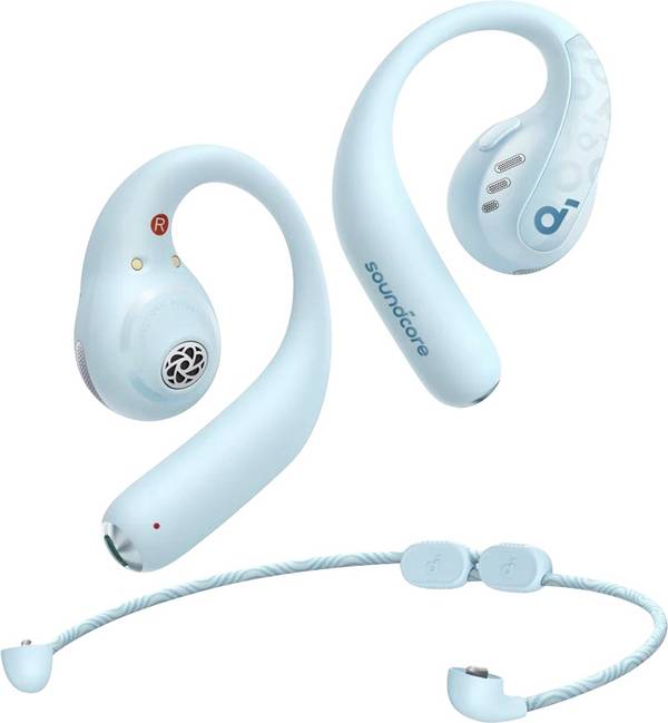 Anker Soundcore AeroFit Pro  On Ear slušalice Bluetooth® stereo plava boja  kutija za punjenje