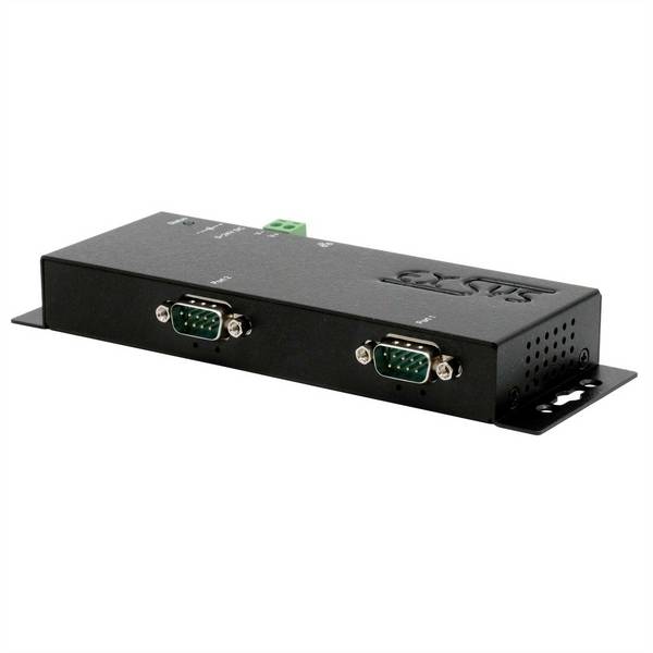 Exsys EX-6112-2PoE Ethernet na serijski 2 serijski konzolni poslužitelj