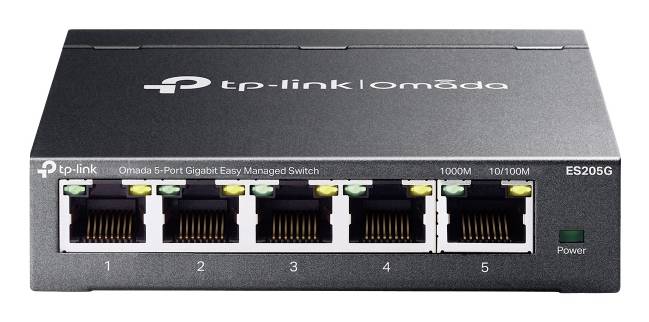 TP-LINK ES205G Omada ES205G V1 Managed Netwerk Switch 5 poorten 10 GBit/s