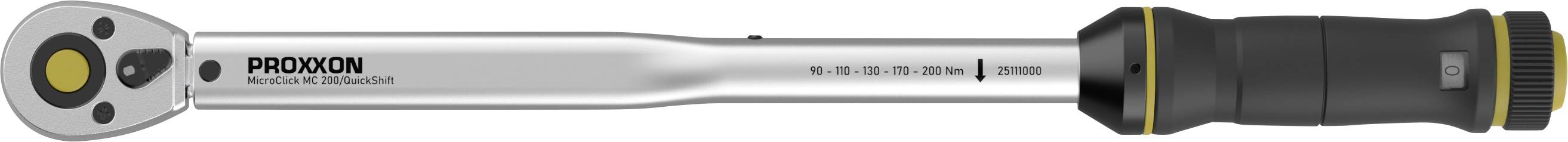 Proxxon MC 200/QuickShift 23335 Momentsleutel 1/2 (12,5 mm) 90 - 200 Nm